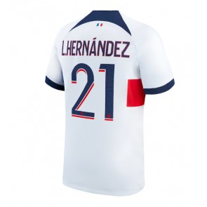 Paris Saint-Germain Lucas Hernandez #21 Replika Udebanetrøje 2023-24 Kortærmet